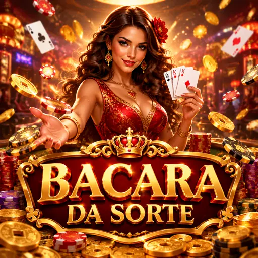 Mesa de baccarat com marcadores de banker e player