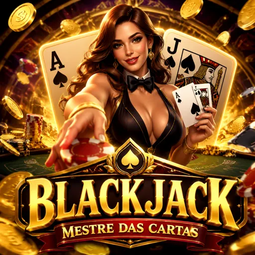 Cartas de blackjack distribuídas sobre o feltro verde